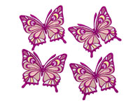 Патч розовая бабочка