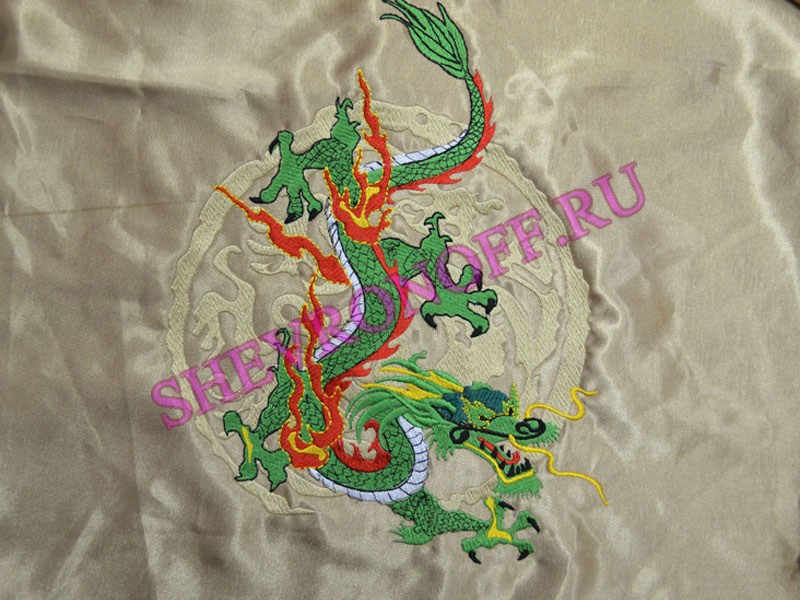 Вышивка дракона на одежде схемы фото